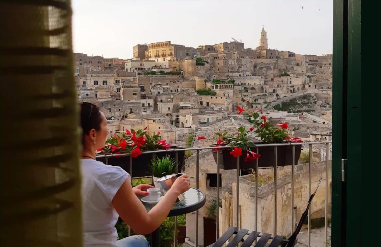 Lo Scorcio, Casa Vacanza Nel Cuore Dei Sassi Con Vista Incantevole Con Self Check-In Ματέρα Εξωτερικό φωτογραφία